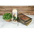 thumbnail image 6 of (2 pack) St Jude Prayer Candle White Wax 8 inch, 6 of 6