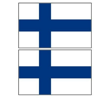 Finland Ribbons - 2 Finland Finnish Flag Magnets Refrigerator Locker Toolbox Appliances, Nylon Rectangle United Premium 2x3ft Chick Vehicles Design States inches National Ribbon.., By Gary Overton