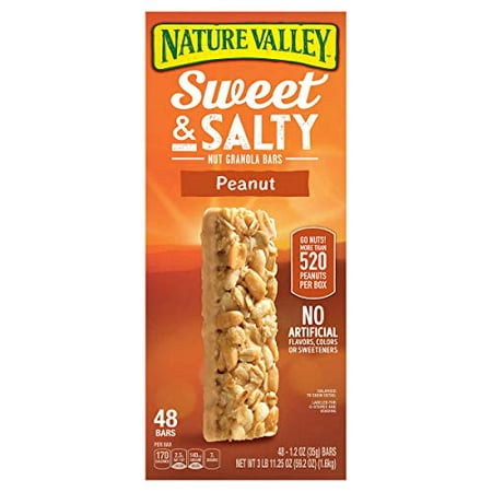 Nature Valley Granola Bars 48 Count Value Box (Peanut 1.2 oz)