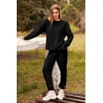 thumbnail image 4 of Conjunto Deportivo PRETTYGARDEN para Mujer, 2 Piezas, Negro, Talla M, 4 of 8