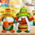 thumbnail image 3 of 2 Pcs Fiesta Gnome Plush Faceless Doll Tomte for Mexican Taco Tuesday Handmade Elf Dwarf Couple Gift Summer Home Kitchen Tiered Tray Decor, 3 of 6