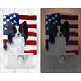 thumbnail image 2 of Carolines Treasures SS4032CNL USA American Flag with Papillon Ceramic Night Light 6x4x3" multicolor, 2 of 2