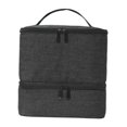 thumbnail image 2 of Bolsa de caja de transporte de esmalte de uñas, soporte de esmalte de uñas, doble capa, bolsa del organizador de esmalte de uñas, para la lámpara de Negro, 2 of 8