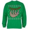thumbnail image 1 of Big Hanging Sloth Ugly Christmas Sweater Mens Sweatshirt, 1 of 1