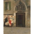 thumbnail image 2 of Rubens Santoro 15x18 Black Ornate Wood Framed Double Matted Museum Art Print Titled - Venice, Colourful Prints, 2 of 5