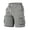 Gray#02, variant on Jinhomg Boys' Quick Dry Cargo Shorts Kids Elastic Waist Athletic Shorts with Multi-Pockets Lightweight Hiking Summer Beach Shorts 5-13Y