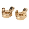 thumbnail image 5 of Brass Copper Front Steering Hub Carrier with Bushings Screws for SCX24 1/24 Car, 5 of 8