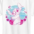 thumbnail image 3 of Lilo & Stitch - Stitch Haze - Women's Short Sleeve Graphic T-Shirt, 3 of 5