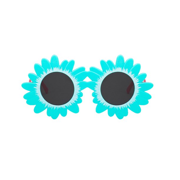 Sonducket Gafas de protección solar Elementos de carcasa de PC Ropa Gafas de fiesta Decoraciones redondas Ropa de sol para niños Playa de verano Lentes Verde Sonducket AP010495-05
