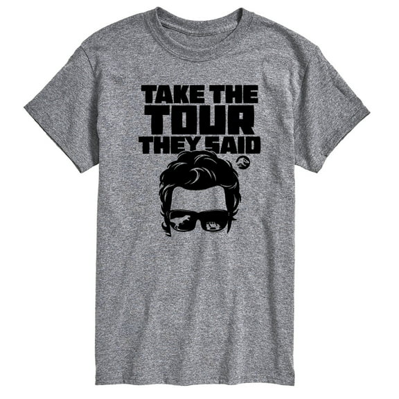 Jurassic Park - Take The Tour They Said - Men's Short Sleeve Graphic T-Shirt