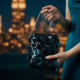 thumbnail image 4 of unbranded De Lentejuelas Negro Con Para Mujer Con Estilo Para Fiesta Y Uso Diario, 4 of 8