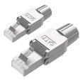 thumbnail image 1 of 2 Pcs pour Connecteurs Rj45 Cat7 Sans Outils Modulaires, 1 of 5