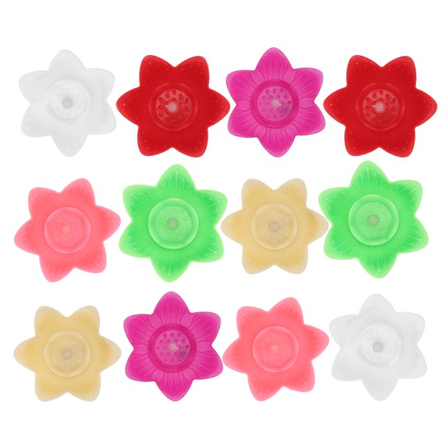 12 piezas LED LET LOM LACUS LANTERNA ELECTRÓNIC RIVER LIGHT Color mixto