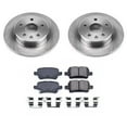 thumbnail image 3 of Power Stop Rear Stock Replacement Brake Pad and Rotor Kit KOE7720, 3 of 8