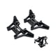 thumbnail image 2 of 2 piezas de soporte de amortiguadores para coche RC, modelo de vehículo, piezas ligeras de repuesto Negro, 2 of 9