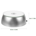 thumbnail image 2 of LABSERRON 4Pcs Led Display Base Silver Plastic Colorful LED Illumination For Glass Art Crystals Jewelry, 2 of 7