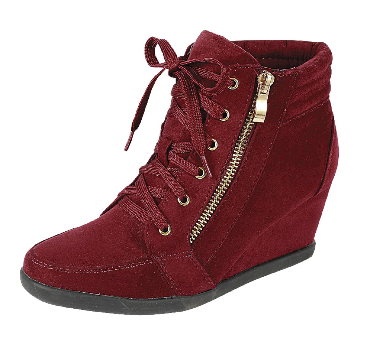 Peggy-56 Womens Hidden Wedge Low Mid 