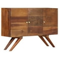 thumbnail image 1 of vidaXL Buffet Brun Bois Massif Recyclé 110x30x75 cm, 1 of 5