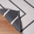 thumbnail image 5 of Superior Zig-Zag Indoor/ Outdoor Area Rug, 6' x 9', Ivory, 5 of 10