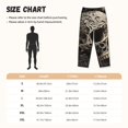 thumbnail image 3 of Balery Vintage Pattern Flower Skull Pantalones de pijama para mujer, pijamas ultraligeros, pantalones de estar por casa-3X-Large, 3 of 6