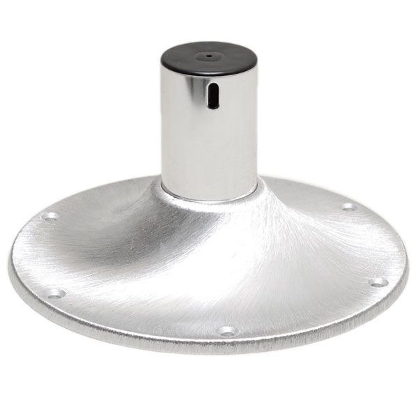 Springfield Boat Seat Pedestal Base 1440605 Brushed Satin 2 3/8 Inch