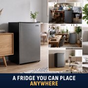 Newair 3.3 Cu. Ft. Compact Mini Refrigerator with Freezer, Can Dispenser, Energy Star Certified, and Quiet Compressor