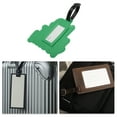 thumbnail image 5 of Unique Bargains 1 Pc Fashionable Luggage Tag for Travelling Green Soft Rubber, 5 of 5