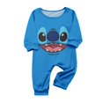 thumbnail image 2 of Pijama navideño Stitch, pijama navideño a juego para toda la familia, pijama a juego Stitch, pijama estampado Stitch para familia, pijama a juego para parejas, bebé/24 meses, 2 of 4