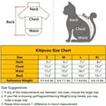 thumbnail image 3 of UOSIA Dinosaur Sphynx Hairless Cat Clothes Cute Summer Cotton Shirts Cat Costume, 3 of 7