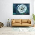 thumbnail image 2 of Close-Up Dandelion Tranquil - Wrapped Canvas Print Wall Art | 18" W x 12" H, 2 of 4