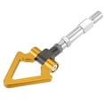 thumbnail image 1 of Unique Bargains Gold Tone Aluminum Alloy Triangle Shape Front Rear Bumper Trailer Towing Tow Hook Screw for Audi A5 S5 RS5 2008-2014, 1 of 7