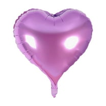 hulanddfd Heart Balloons - Heart Shaped Balloonss 9.45x7.87x1.97in Plastic Balloons for Valentines,Engagement,Birthday,Anniversary, Wedding Party Decor