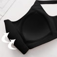 thumbnail image 6 of Feancey Push Up Bras for Older Women Plus Size Full Coverage Wireless Bra Mesh Breathable Comfort Bra Adjustable Straps Casual Everyday Brassiere Black 38, 6 of 10