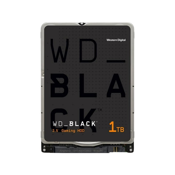 WD Black 1TB Hard Drive - 7200 RPM SATA 6Gb/s 64MB Cache 2.5 Inch - WD10SPSX