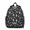 Moth and Skeleton, variant on Moth and Skeleton Gothic Pattern Backpack for School, Cute School Bag with Adjustable Shoulder Straps and Padded Back, 13.8"x11.4"x6"