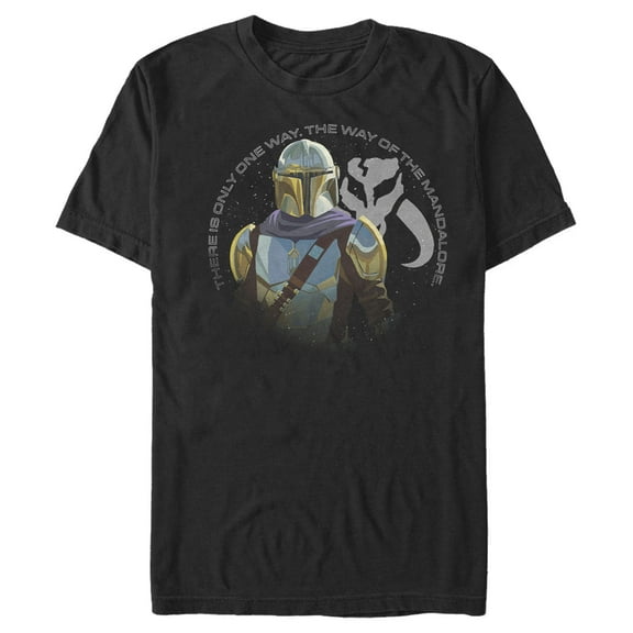 Men's Star Wars: The Mandalorian Mandalore Way Graphic Tee Black X Large