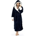 thumbnail image 5 of Peignoir Doux en Peluche à Capuche pour Femmes TIMIFIS, Peignoir en Molleton Chaud, Peignoir d'Hiver en Molleton Chaud, Long Peignoir en Peluche Doux et Confortable pour Spa, Complexe Hôtelier et Hôtel, Peignoir Printemps/été, 5 of 5