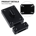 thumbnail image 4 of Brand New Barn Door Door Latch Aluminium Alloy Burglar Proof Screws Jewelry Box Kitchen Cabinet Locking Solution, 4 of 11