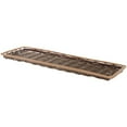 thumbnail image 4 of HUBERT Two -Tone Beige Storage Basket- 9"L x 26"W x 1"H, 4 of 5