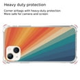 thumbnail image 5 of Retro 70s Stripes Case Compatible with iPhone 14,Aesthetic Art Design TPU Bumper Cover Case, 5 of 6