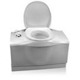 Thetford 32811 C402C 5.1 Gallon Electric Flush Cassette RV Toilet with Left Hand Flush