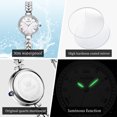 thumbnail image 5 of OLEVS Watches for Women Fashion Dress Analog Quartz Rose plated golden Stainless Steel Waterproof Luminous Luxury Women Wrist Watches Gift, 5 of 13