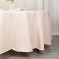 thumbnail image 4 of BalsaCircle 108" Round Premium Polyester Tablecloth Wedding Table Linens Blush, 4 of 8