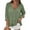 Green, variant on Censtreet Womens V Neck Long Sleeve Tops 2025 Summer Casual Loose Sleeve Work Blouse Dressy T Shirts