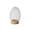 White, variant on Iron Cage Candle Holder, Elongated Lantern Stand, Aroma Lamp Tabletop Decor for Rustic Home, Medieval Dungeon Candle Lantern, Gothic Mantelpiece Accent​, White