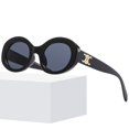 thumbnail image 4 of Gafas de sol ovaladas, gafas de sol retro para hombre, gafas de sol a prueba de sol, gafas multifuncionales, 4 of 5