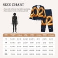 thumbnail image 4 of Kdxio 2025 Happy New Year 6 Women's Pajama Sets Long Sleeve Button Down Sleepwear Nightwear Soft Pjs Lounge Sets-Medium, 4 of 7