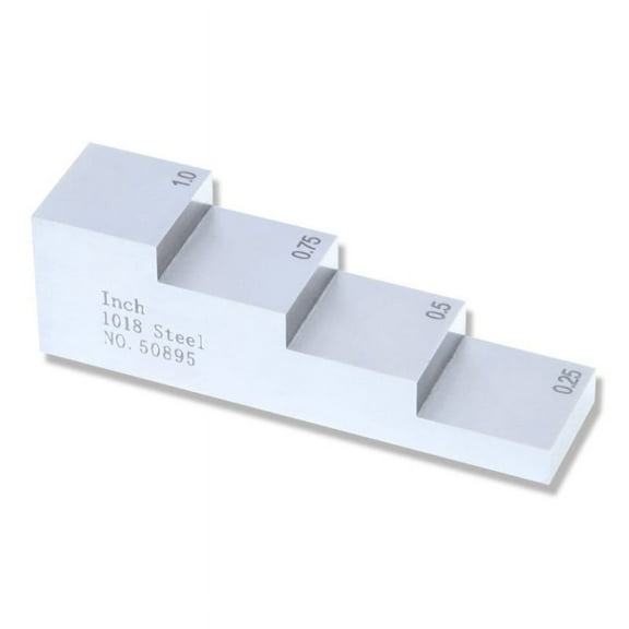 High-Precision Calibration Block Step Wedge for Ultrasonic Thickness Gauge Tool