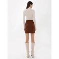 thumbnail image 6 of High-Waist Side-Slit Skirt, 6 of 6