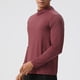 thumbnail image 1 of pstuiky mangas largas para hombre, Blusa deportiva transpirable de manga larga con capucha para hombre, color liso Tops de hombre l, 1 of 4